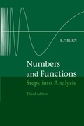 Cover: Numbers and Functions - Cambridge University Press