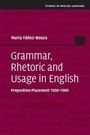 Cover: Grammar, Rhetoric and Usage in English - Cambridge University Press