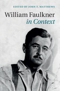 Cover: William Faulkner in Context - Cambridge University Press