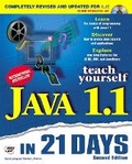 Cover: Sams Teach Yourself Java 1.1 in 21 Days, 2E - Sams Publishing