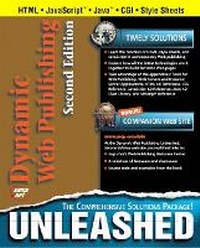 Enlarge image Cover: Dynamic Web Publishing Unleashed, Second Edition - Sams Publishing