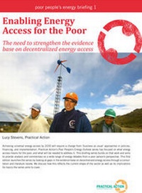 Enlarge image Cover: Enabling Energy Access for the Poor - Practical Action Publishing