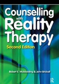 Cover: Counselling with Reality Therapy - Speechmark Publishing Ltd