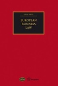 Cover: European Business Law - Editions juridiques Bruylant