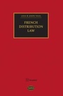 Cover: French Distribution Law - Editions juridiques Bruylant