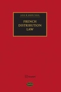 Cover: French Distribution Law - Editions juridiques Bruylant