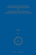 Cover: Yearbook of the European Convention on Human Rights/Annuaire de la convention europeenne des droits de l'homme, Volume 56 (2013) - Martinus Nijhoff