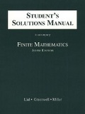 Cover: Student's Solution Manual - Pearson