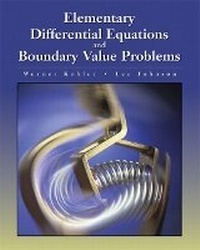 Enlarge image Cover: Elementary Differential Equations with Boundary Value Problems - Pearson