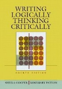 Enlarge image Cover: Writing Logically, Thinking Critically - Pearson