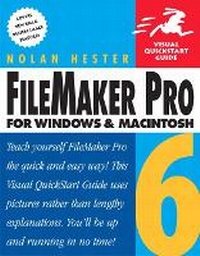Abbildung von: FileMaker Pro 6 for Windows and Macintosh - Peachpit Press Publications