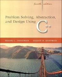 Enlarge image Cover: Problem Solving, Abstraction, and Design using C++ - Pearson