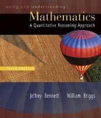 Enlarge image Cover: Using and Understanding Mathematics - Pearson