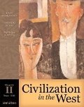 Cover: Civilization in the West, Volume II (since 1555) (Book Alone) - Pearson