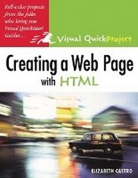 Enlarge image Cover: Creating a Web Page with HTML - Peachpit Press Publications