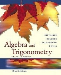Abbildung von: Algebra and Trigonometry - Pearson