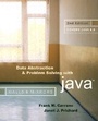 Cover: Data Abstraction and Problem Solving with Java - Pearson
