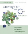 Cover: Starting Out with C++ - Pearson