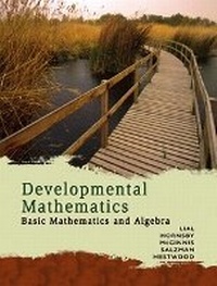 Enlarge image Cover: Developmental Mathematics plus MyMathLab Getting Started Kit - Pearson