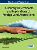 Cover: Handbook of Research on In-Country Determinants and Implications of Foreign Land Acquisitions - Idea Group,U.S.