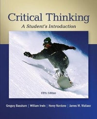 Enlarge image Cover: Critical Thinking with Connect Access Card - McGraw-Hill Education