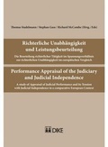Cover: Richterliche Unabh&auml;ngigkeit und Leistungsbeurteilung - Dike Verlag Z&uuml;rich
