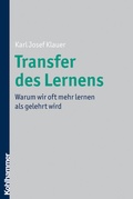 Abbildung von: Transfer des Lernens - Kohlhammer