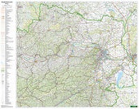 Abbildung von: Niederösterreich  Wien, 1:200.000, Poster - Freytag-Berndt und ARTARIA