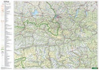 Abbildung von: Land Salzburg  Salzkammergut, 1:200.000, Poster - Freytag-Berndt und ARTARIA