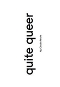 Cover: quite queer - Frauen.Kultur.Labor Thealit