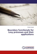 Cover: Boundary functionals for Levy processes and their applications - LAP Lambert Academic Publishing