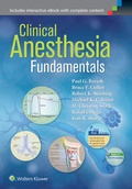 Cover: Clinical Anesthesia Fundamentals: Print + Ebook with Multimedia - Lippincott Williams and Wilkins