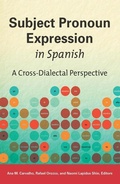 Cover: Subject Pronoun Expression in Spanish - Georgetown University Press