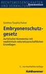 Cover: Embryonenschutzgesetz - Kohlhammer