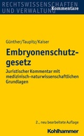 Cover: Embryonenschutzgesetz - Kohlhammer