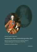 Cover: Anekdoten vom w&uuml;rttembergischen Hof - Kohlhammer