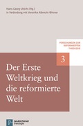Cover: Der Erste Weltkrieg und die reformierte Welt - Vandenhoeck & Ruprecht