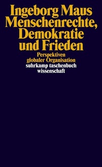 Abbildung von: Menschenrechte, Demokratie und Frieden - Suhrkamp
