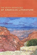 Cover: The Heath Anthology of American Literature, Volume 1 - Houghton Mifflin