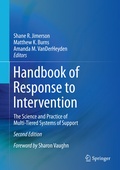 Abbildung von: Handbook of Response to Intervention - Springer