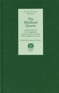 Cover: The Maitland Quarto - Scottish Text Society