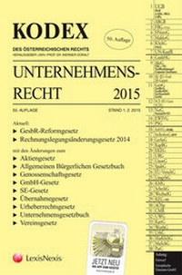 Abbildung von: Kodex Unternehmensrecht 2015 - LexisNexis ARD ORAC