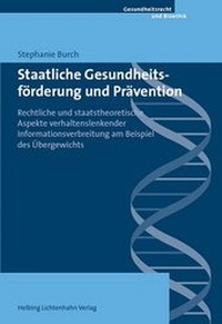 Abbildung von: Staatliche Gesundheitsförderung und Prävention - Helbing & Lichtenhahn