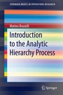 Cover: Introduction to the Analytic Hierarchy Process - Springer