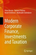 Cover: Modern Corporate Finance, Investments and Taxation - Springer