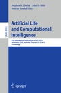 Cover: Artificial Life and Computational Intelligence - Springer