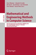 Cover: Mathematical and Engineering Methods in Computer Science - Springer