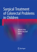 Cover: Surgical Treatment of Colorectal Problems in Children - Springer