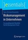 Cover: Risikomanagement in Unternehmen - Springer Gabler