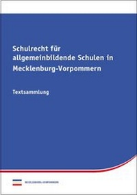 Abbildung von: Schulrecht für allgemeinbildende Schulen in Mecklenburg-Vorpommern - SV SAXONIA